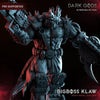 3D printed Big Boss Klaw miniature by Dark Gods Miniatures, detailed dark fantasy weapon model from Last Hope Miniatures.