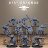 3D printed Bogkin Infantry miniature by Last Hope Miniatures for StationForge Miniatures, showing detailed soldier figure in tactical pose