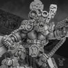3D printed Da Ork Tech model by DakkaDakka Miniatures, detailed green orc figure with mechanical enhancements, from Last Hope Miniatures