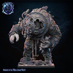 3D printed deep sea diver figure and small beauty miniature by Lost Kingdom Miniatures, detailed ocean-themed miniatures.