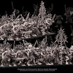 3D printed Demons of Pestilence miniatures by Last Hope Miniatures for Avatars of War, showcasing detailed demonic figures.