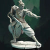3D printed Eastern Yuan-Ti Pureblood Fighter miniature by Last Hope Miniatures, detailed reptilian fantasy figure from DM Stash
