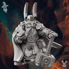 3D printed Gero Steelhammer miniature by Last Hope Miniatures, detailed DakkaDakka Miniatures figure on a plain background.