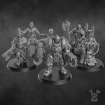 3D printed Holy Department of Heretical Investigations miniature by Last Hope Miniatures, detailed religious-themed figure with intricate design.
