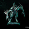 3D printed Hybrid Chirropterror miniature by Dark Gods Miniatures, detailed fantasy creature with wings and menacing appearance.