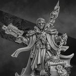 3D printed Imperial Investigator miniature by DakkaDakka Miniatures, detailed figure from Last Hope Miniatures.