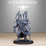 3D printed Ivan Kruck miniatures by Last Hope Miniatures, showing detailed figurine with intricate design and textured surface.