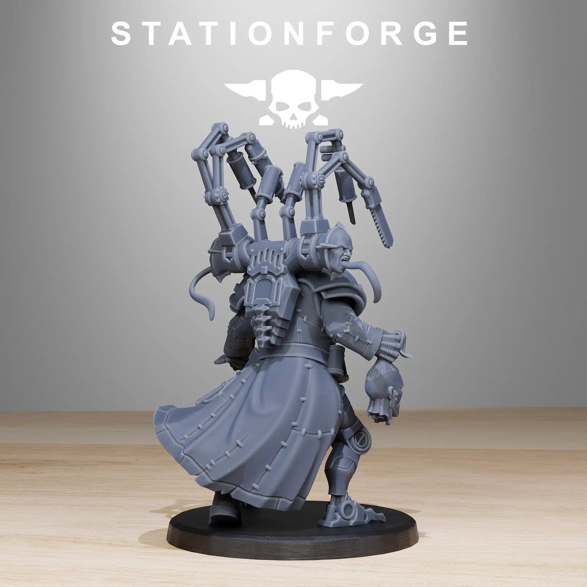 3D printed Ivan Kruck miniature by Last Hope Miniatures from StationForge Miniatures, showing detailed character figure on a base.