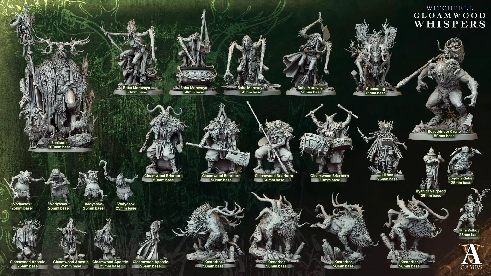 3D printed Likhan miniature by Archvillain Games for Last Hope Miniatures, detailed fantasy character with intricate design.