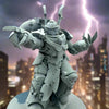 3D printed Noctis Horror Justicar miniature by DakkaDakka Miniatures, detailed figure with intricate armor and dark sci-fi design.