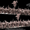 3D printed Orc Archers Regiment by Avatars of War, detailed miniature figures for tabletop gaming and fantasy battles.
