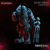 3D printed Orc Bonesaw Medic miniature by Dark Gods Miniatures, featuring detailed orc figure with medical tools and armor.