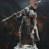 3D printed Orc Grimdark Knight miniature by Last Hope Miniatures, detailed orc warrior in dark armor from DM Stash collection