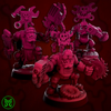 3D printed Ork Mekaniks miniature by Mekka Miniatures for Last Hope Miniatures, showcasing detailed Ork engineering model.