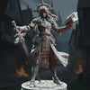 3D printed Paladin of Vengeance miniature by DM Stash from Last Hope Miniatures, detailed figure with armor and weapon.