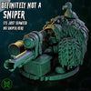 3D printed Pirate Commando Sniper figurine by Last Hope Miniatures, featuring detailed pirate gear and sniper rifle accessory.