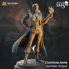 3D printed Pirate Gambler Rogue miniature by Last Hope Miniatures for D&D or tabletop gaming, detailed pirate character figure.