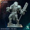 3D printed Revenant Prime miniature by Last Hope Miniatures for Archvillain Games, featuring detailed sculpt and dynamic pose.