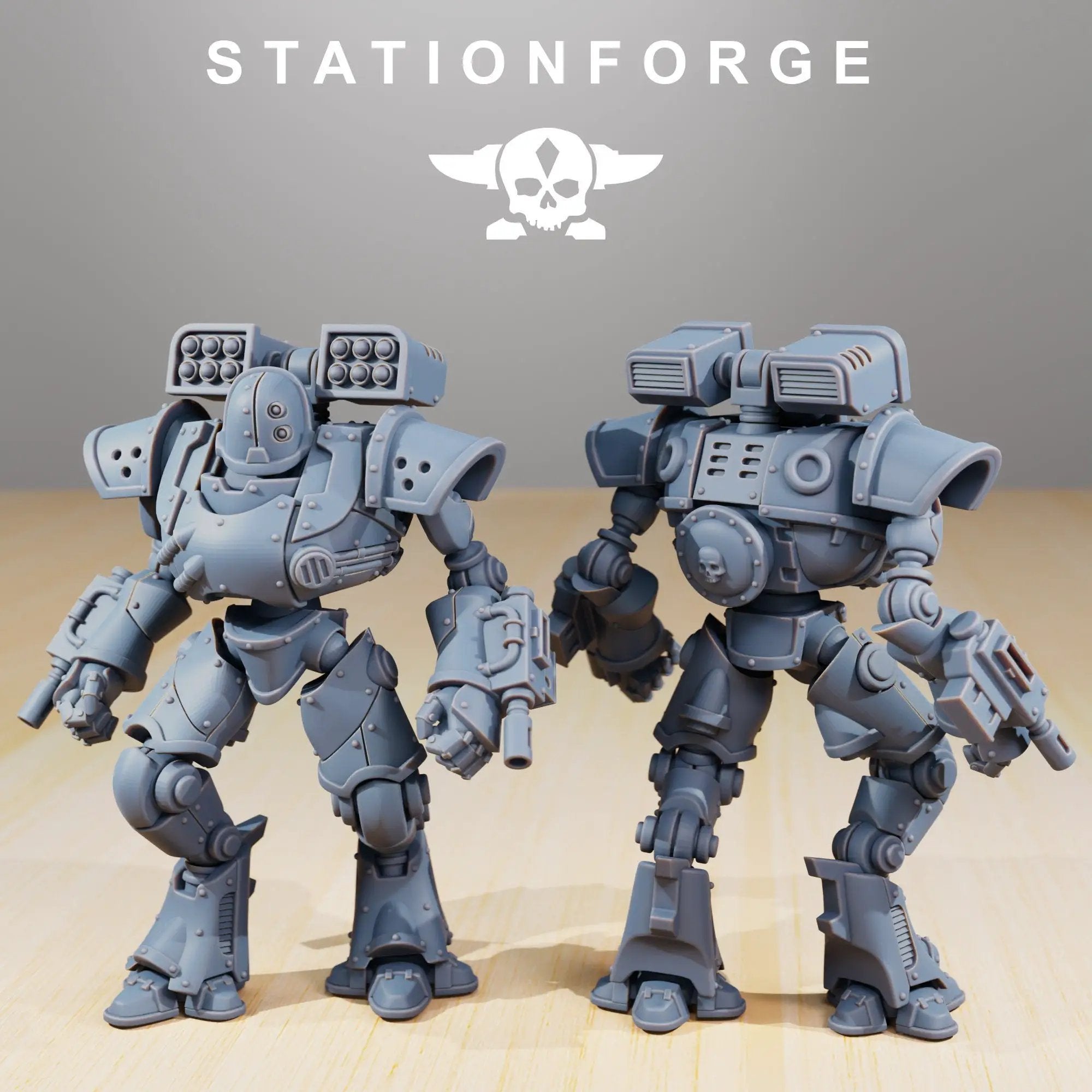 3D printed Scavenger Exutars miniature by Last Hope Miniatures, detailed sci-fi creature with intricate textures and organic features.