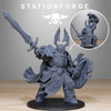3D printed Socratis Archon miniature by Last Hope Miniatures, detailed fantasy figure with intricate armor and weaponry.