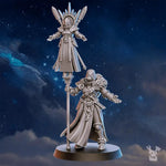 3D printed Stormpride Relic Keeper miniature by DakkaDakka Miniatures, detailed model from Last Hope Miniatures.