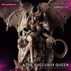 3D printed Succubus Queen miniature by Dark Gods Miniatures, detailed dark fantasy figure with intricate sculpting and dynamic pose