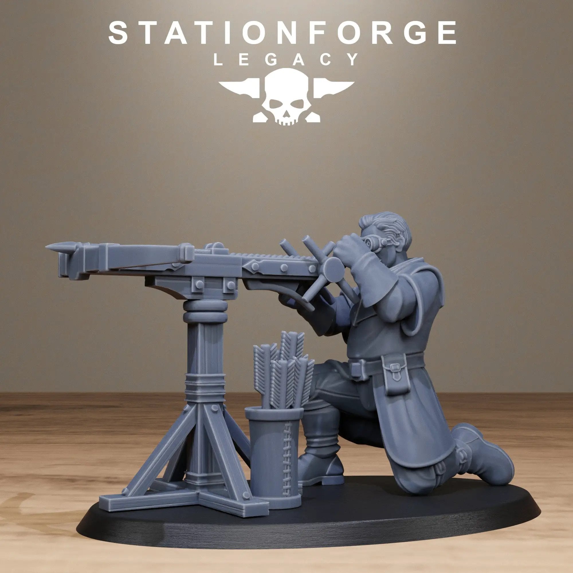 3D printed Thorncrest Hunters miniatures by StationForge Miniatures, featuring detailed fantasy hunter figures from Last Hope Miniatures.