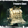 3D printed treasure chest by Last Hope Miniatures, featuring detailed craftsmanship and a vintage pirate-inspired design.