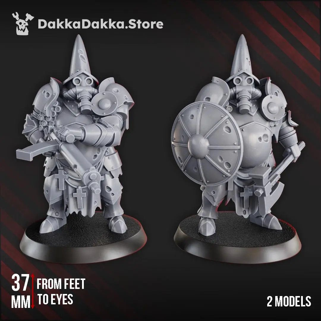3D printed Trench Heavies miniature by Last Hope Miniatures for DakkaDakka Miniatures, detailed military vehicle with armored design.