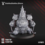 3D printed Trench Master Jaula De Castigo miniature by Last Hope Miniatures for DakkaDakka Miniatures, detailed 3D printed model.