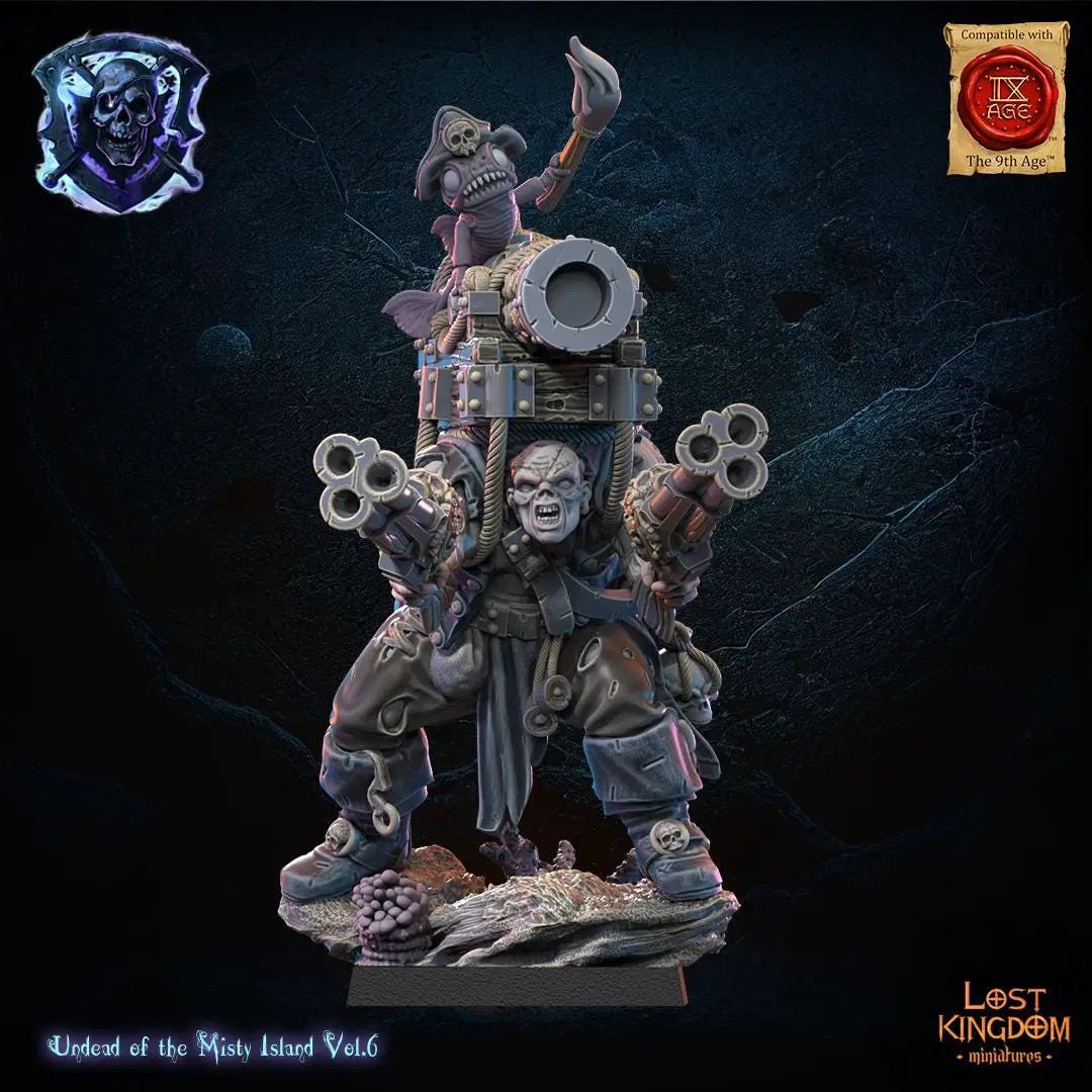 3D printed Wigor "The Bomber" miniature by Lost Kingdom Miniatures, detailed model with military gear and dynamic pose.