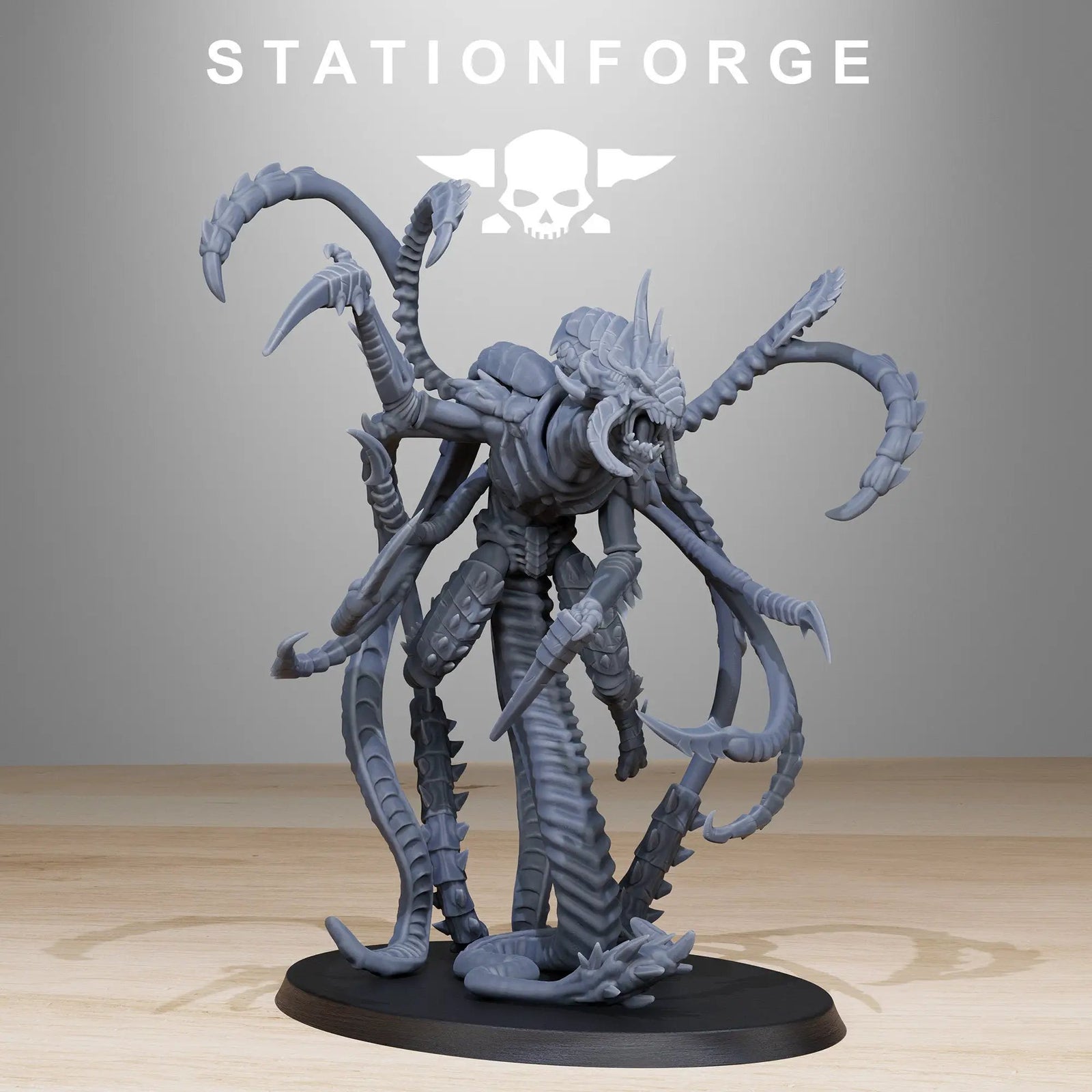 3D Printed Xenarid Assassin by StationForge Miniatures by Last Hope Miniatures