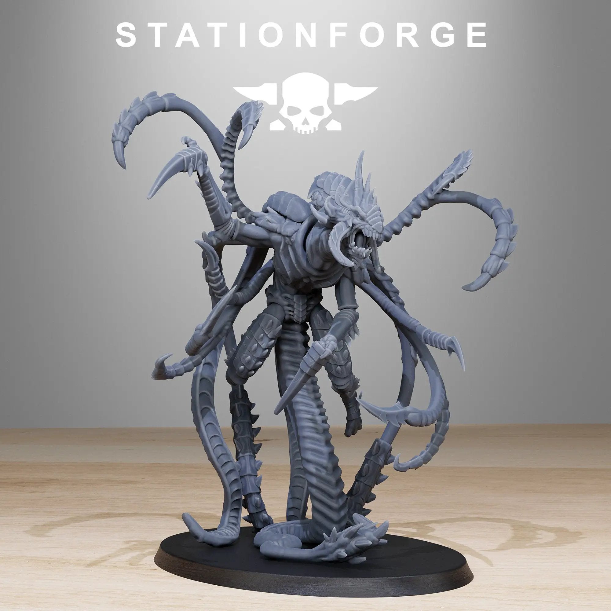 3D Printed Xenarid Assassin by StationForge Miniatures by Last Hope Miniatures
