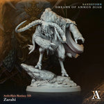 3D printed Zahari miniature by Last Hope Miniatures, detailed model from Archvillain Games for tabletop gaming.