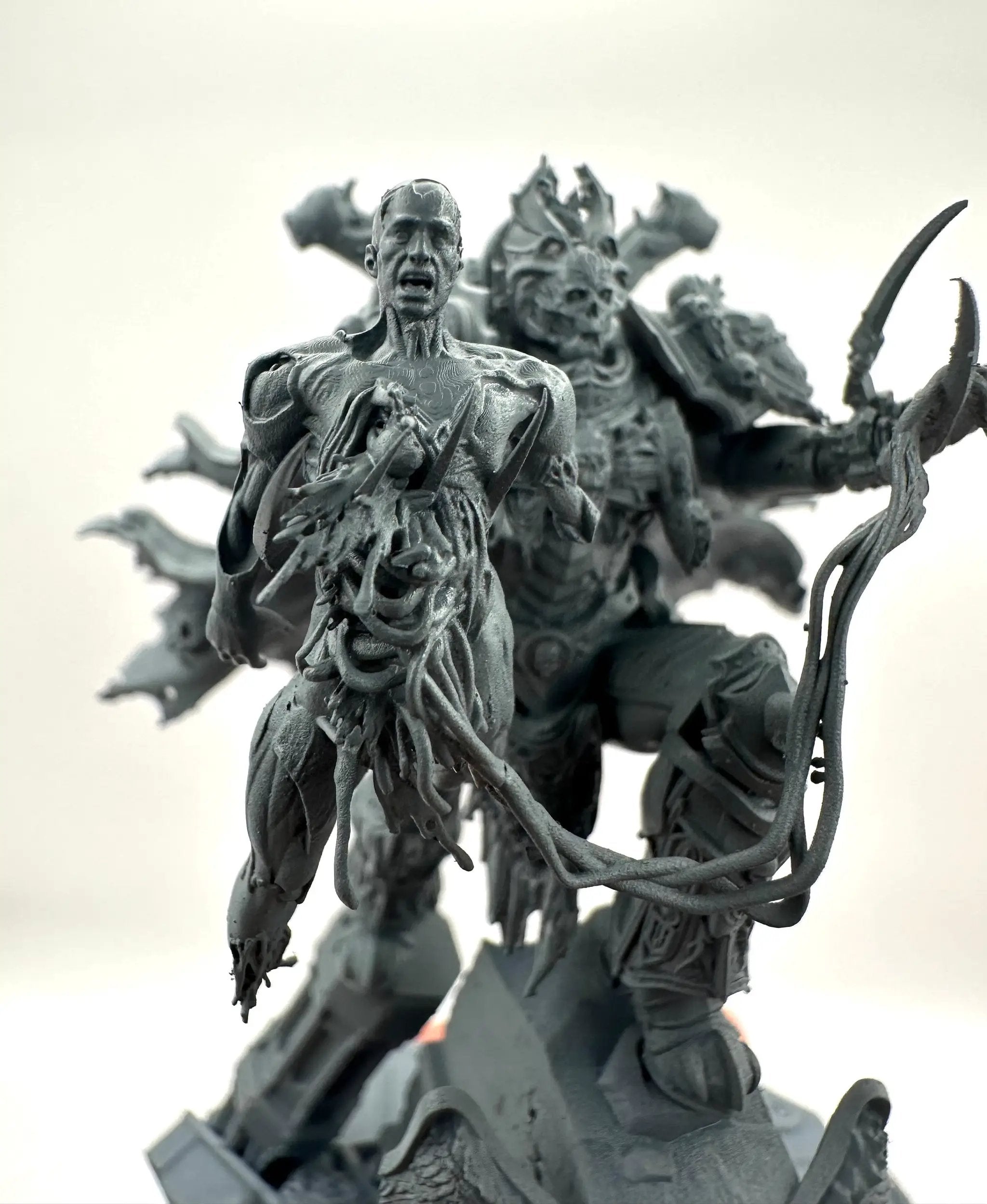 3D printed The Boogeyman model by Last Hope Miniatures, detailed horror-themed figure from 3DArtGuy.