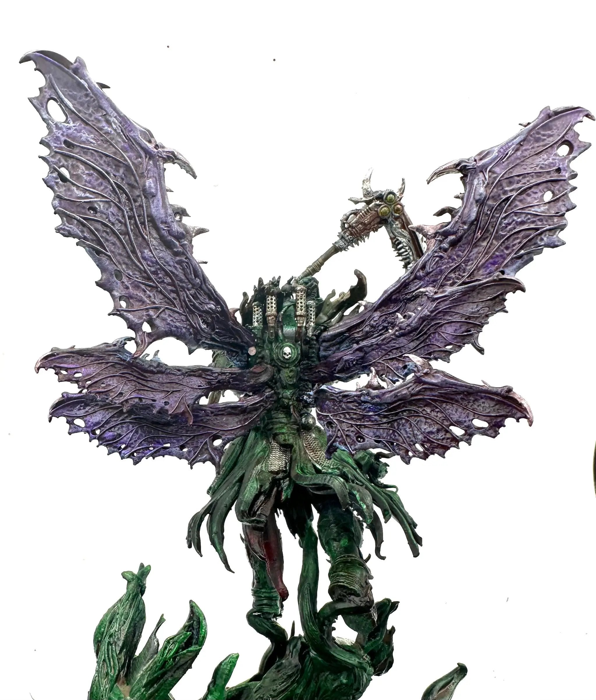 3D printed diseased reaper model by 3DArtGuy Miniatures, detailed zombie-like figure for tabletop gaming or display.