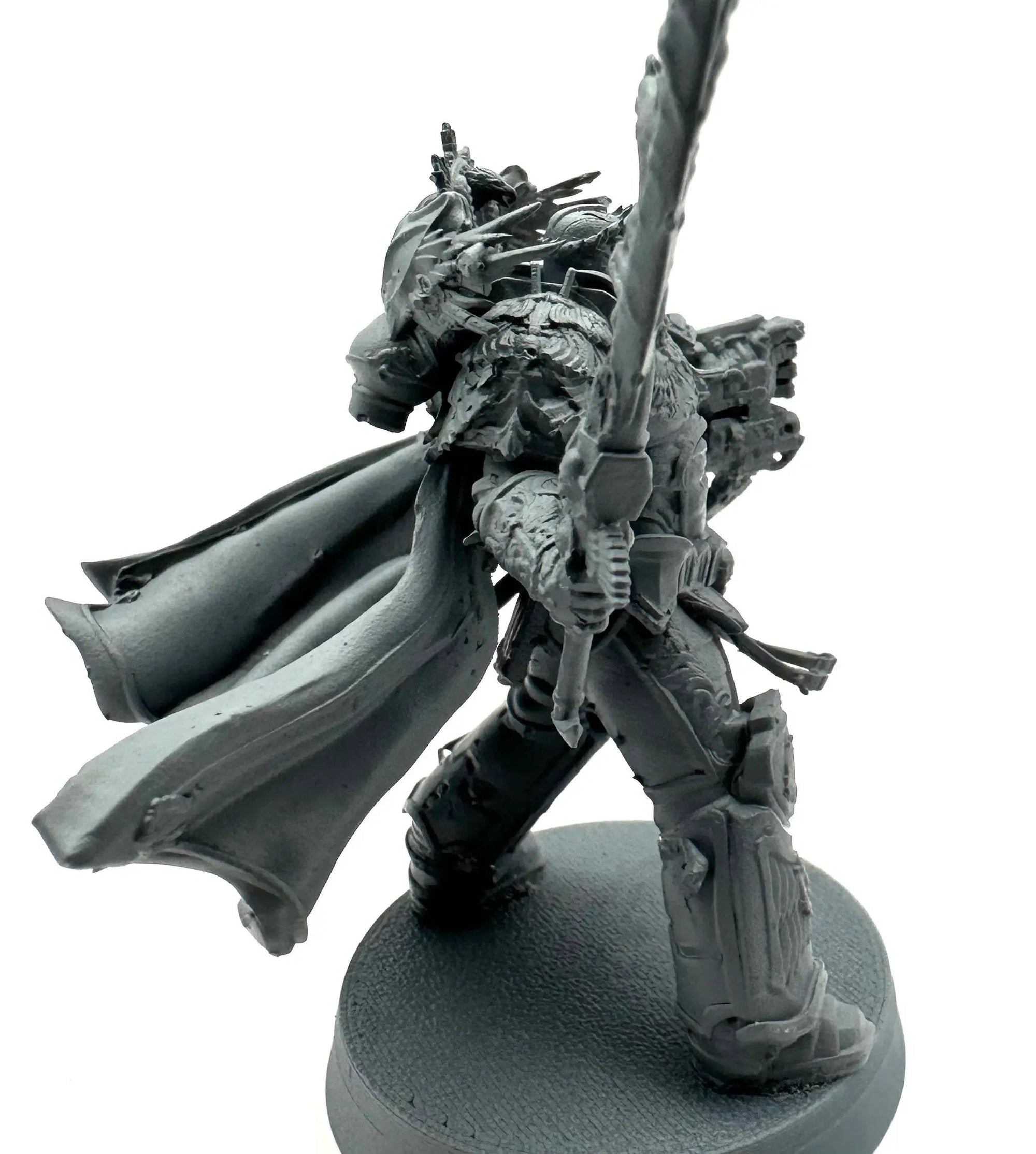 3D printed Space Roman General model by Last Hope Miniatures, featuring detailed armor and a commanding pose.