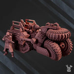3D printed 2nd Death Division Wall Crusher model by Last Hope Miniatures, detailed miniature for tabletop gaming.