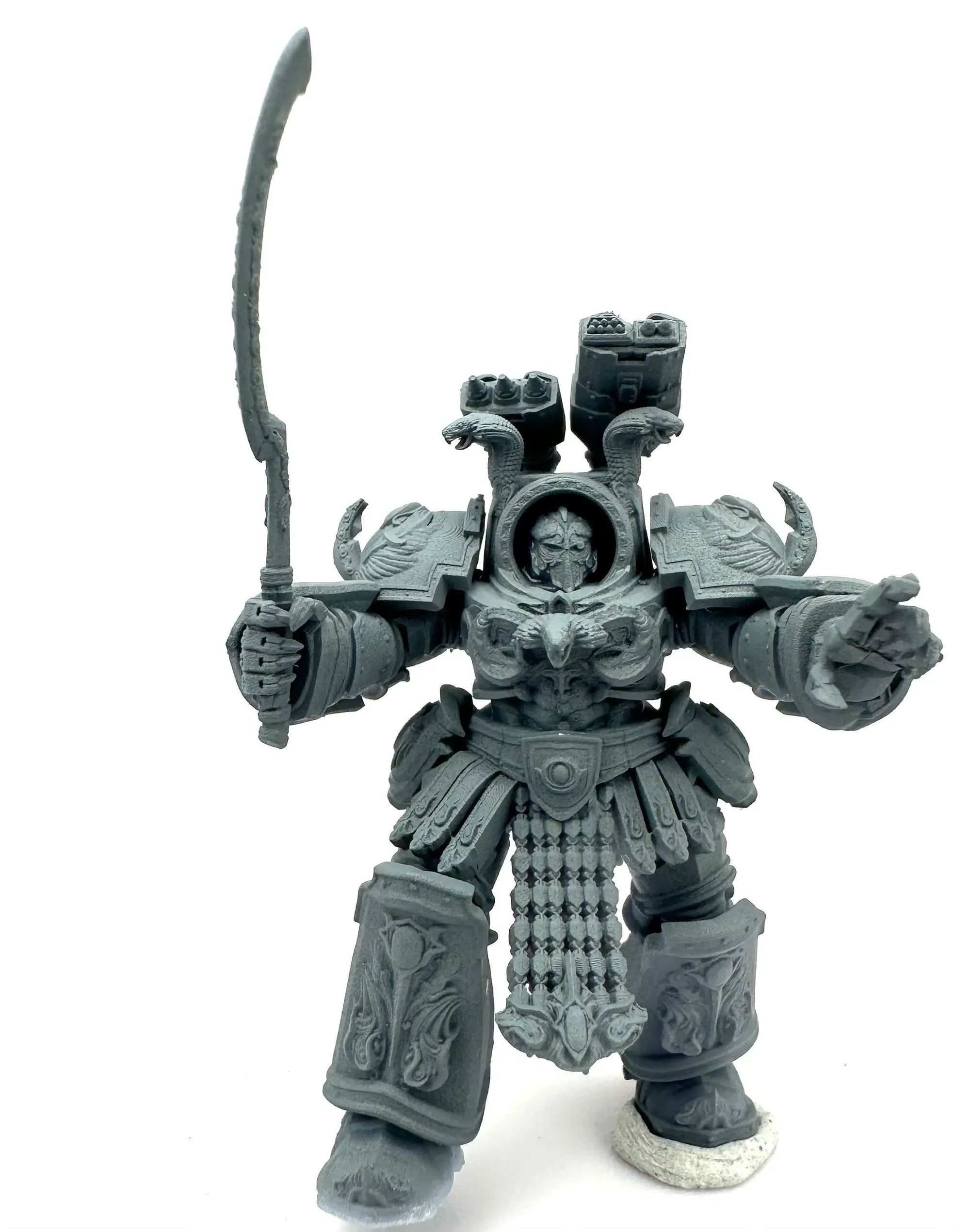 3D printed Aegyptus Annihilators model by 3DArtGuy Miniatures, detailed sci-fi miniatures for tabletop gaming by Last Hope Miniatures