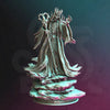 3D printed Ancient Lich model by Last Hope Miniatures, featuring intricate details and a dark, undead fantasy design.