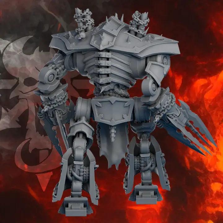 3D printed Annihilator model by Last Hope Miniatures, detailed sci-fi weapon and armor design, perfect for tabletop gaming and display.