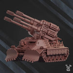 3D printed anti-aircraft cannon model by DakkaDakka Miniatures, detailed miniature weapon for tabletop gaming by Last Hope Miniatures