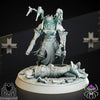 3D printed Apothecary Widow model by Last Hope Miniatures, detailed miniature figure with apothecary attire and tools.