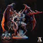 3D printed Armaros Chaos Incarnate model by Last Hope Miniatures, detailed fantasy miniature for tabletop gaming.