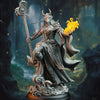 3D printed Ascended Dragon Warlock model by Last Hope Miniatures, featuring intricate details and dynamic pose.