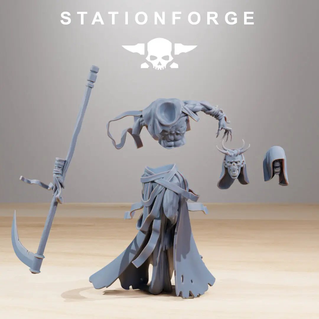 3D printed Astronet Void Deity model by Last Hope Miniatures, featuring intricate sci-fi design and detailed miniature sculpture.