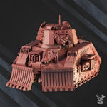 3D printed Aurora Battletank model by Last Hope Miniatures, detailed sci-fi military vehicle for tabletop gaming.