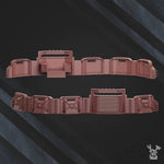 3D printed battlefield cover terrain model by Last Hope Miniatures, featuring detailed, textured terrain for tabletop wargaming.