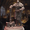 3D printed Berserker Barbarian model by Last Hope Miniatures from DM Stash, detailed figure with fierce stance and intricate armor.