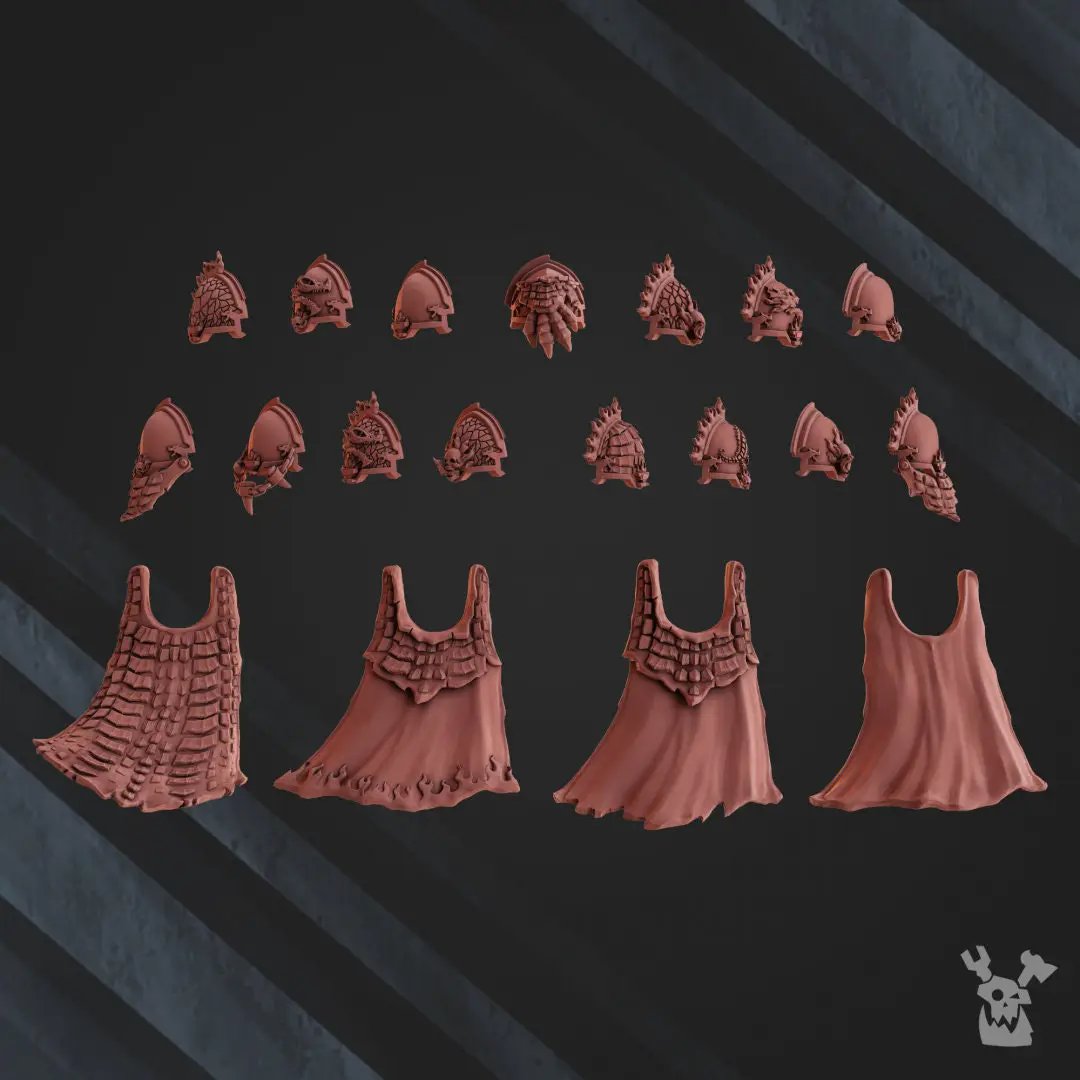3D printed Blade Keepers model by Last Hope Miniatures, featuring detailed miniature accessories with intricate design.